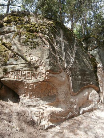 Stezka skalnich reliefu
